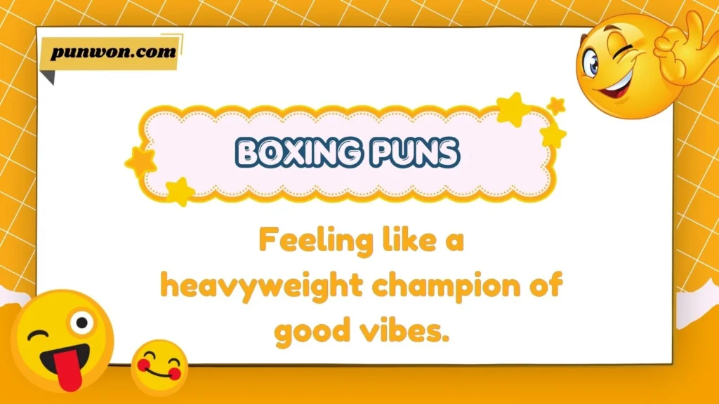 Clever Boxing Puns for Instagram Captions
