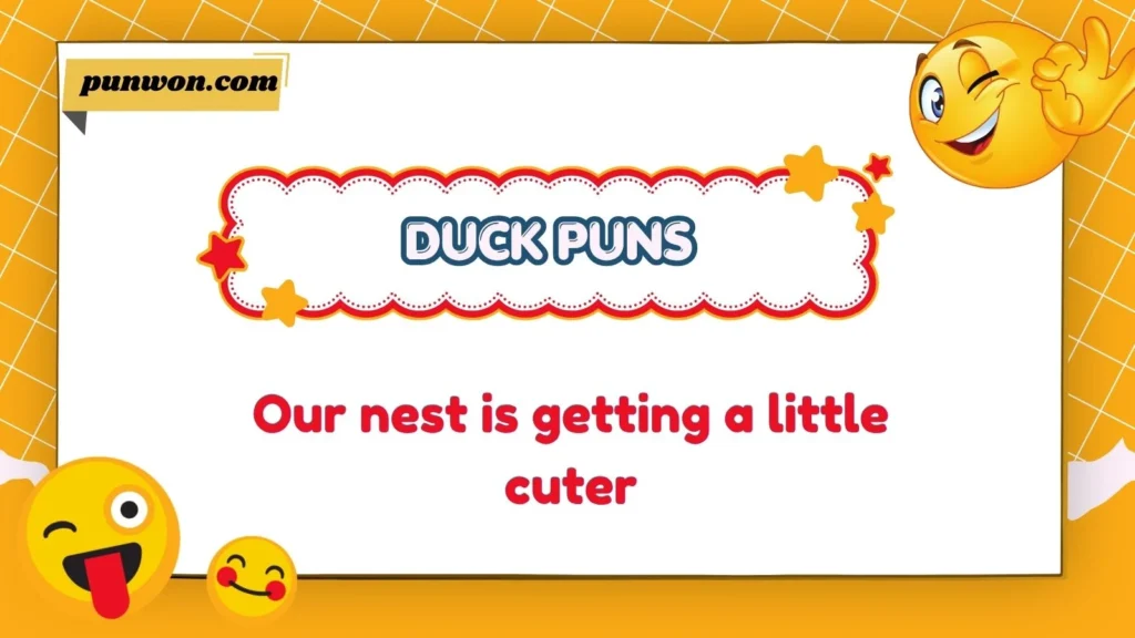 Duck puns for baby shower