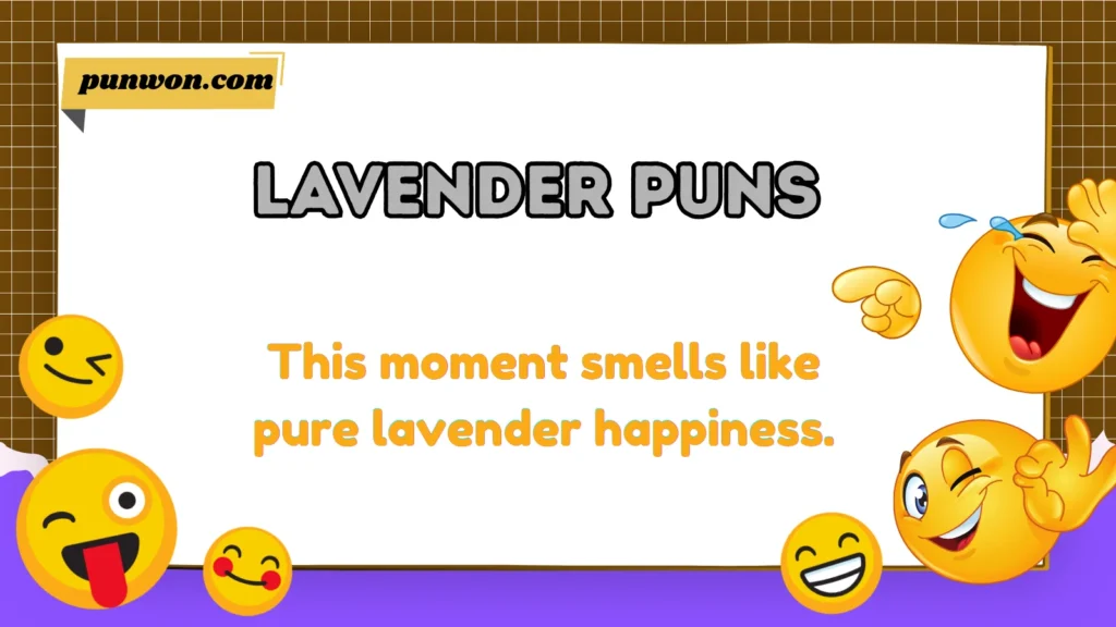 Lavender Puns