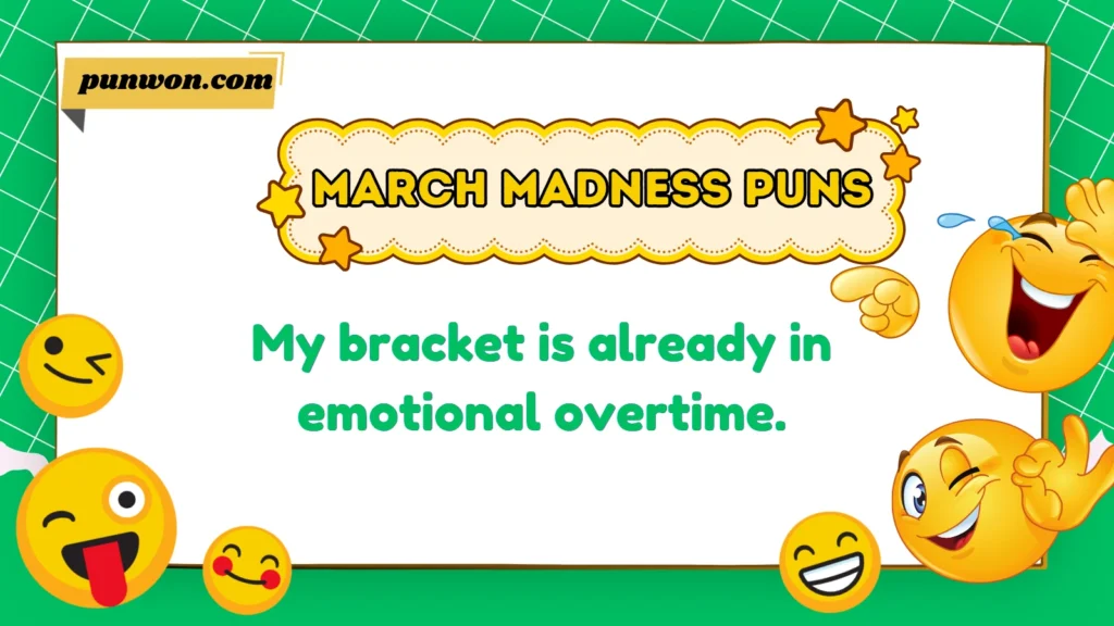 March Madness Puns