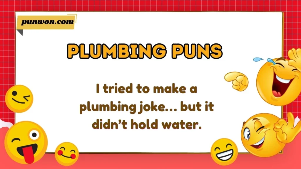 Plumbing Puns