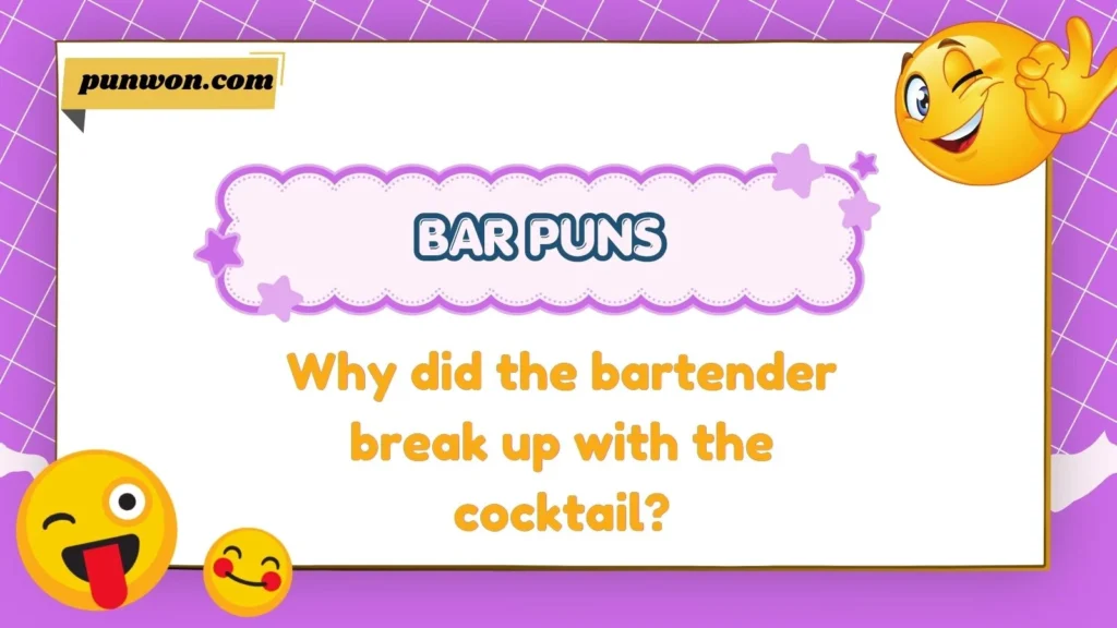 Short and Sweet Bar Jokes