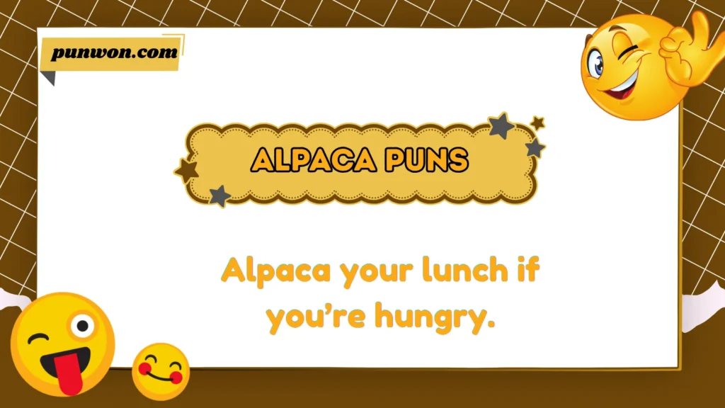 Alpaca Puns