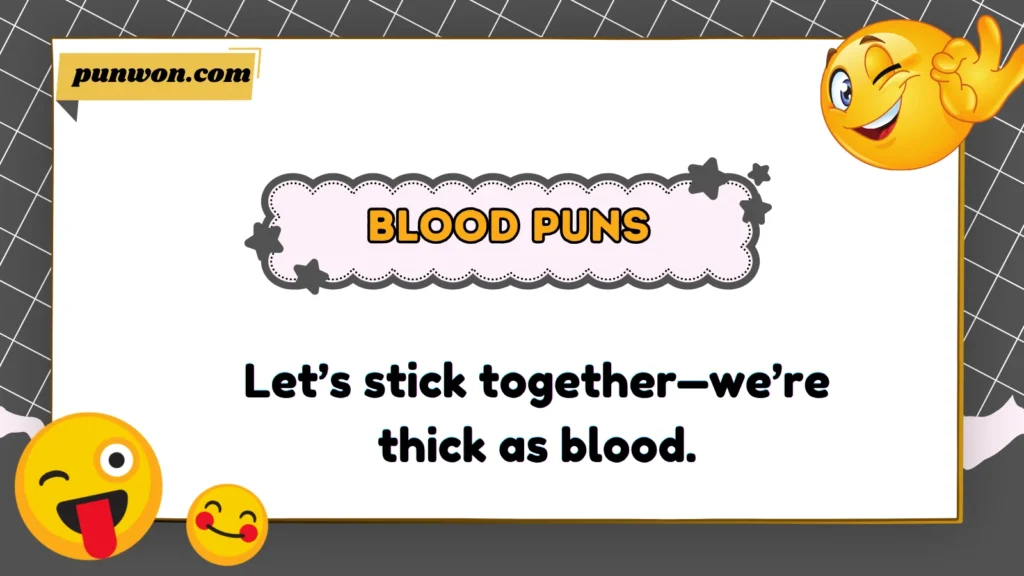 Blood Puns