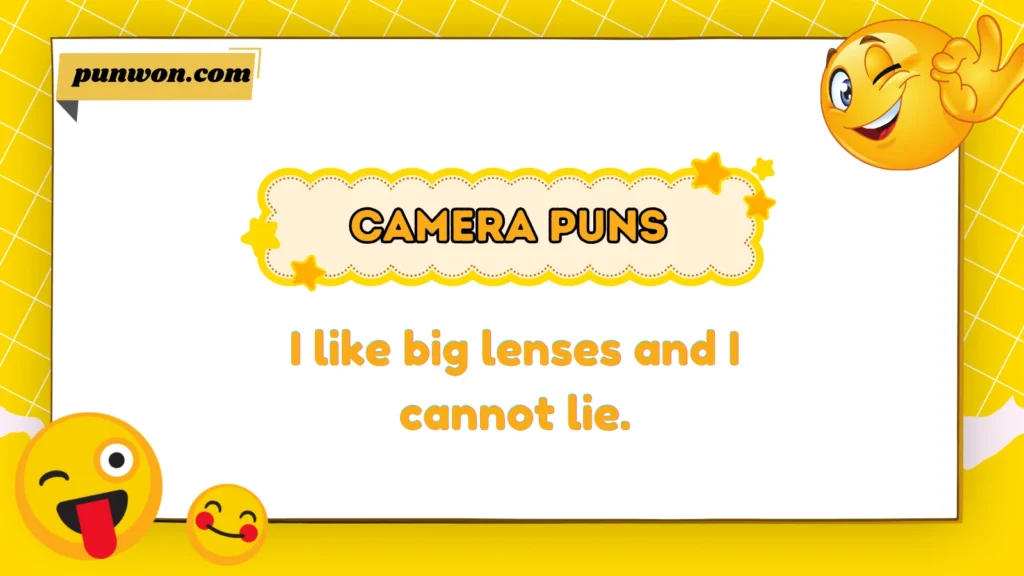 Camera Puns