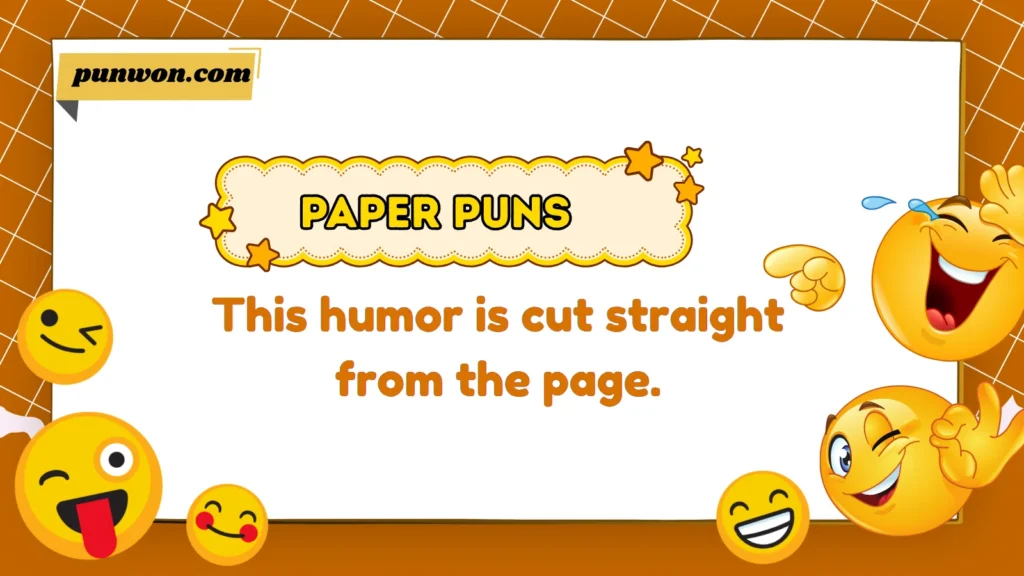Paper Puns
