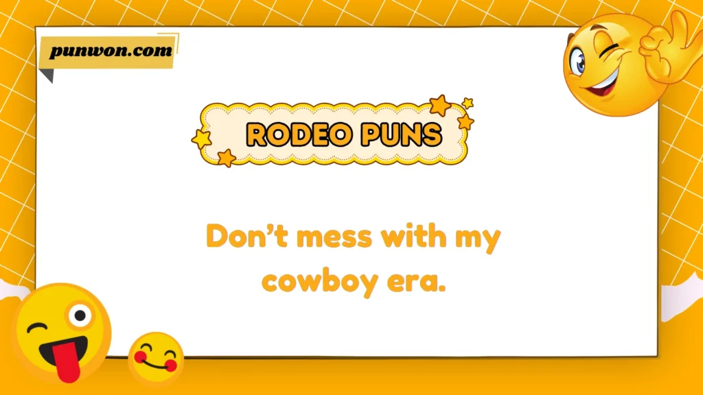 Rodeo Puns