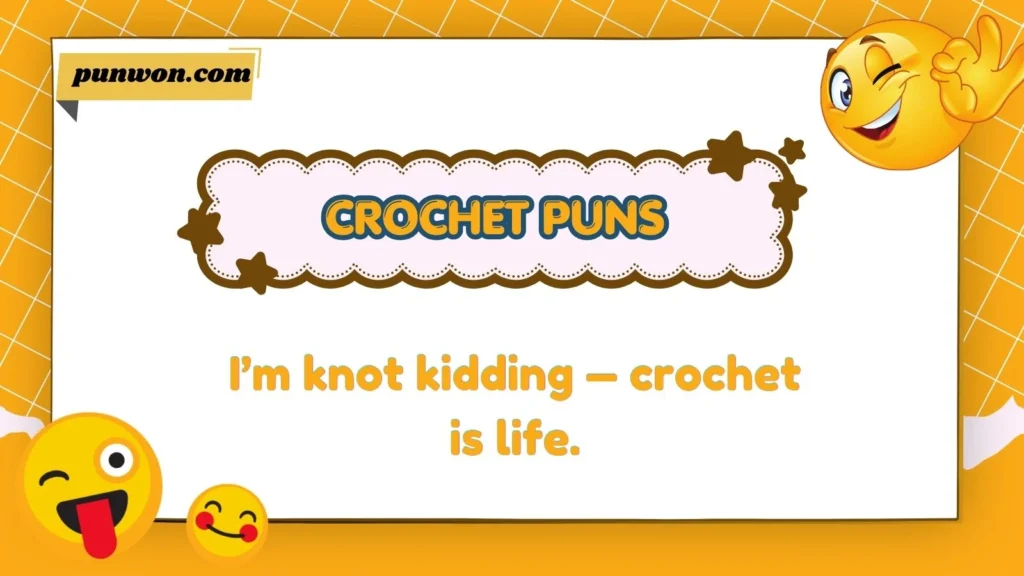 Crochet Puns