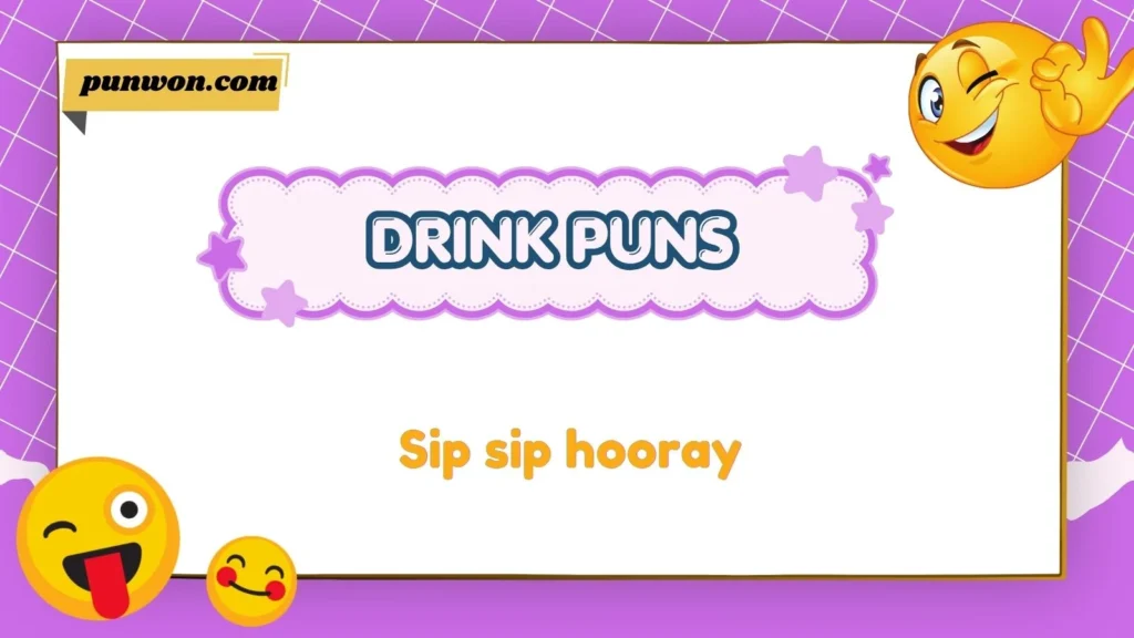 drink puns