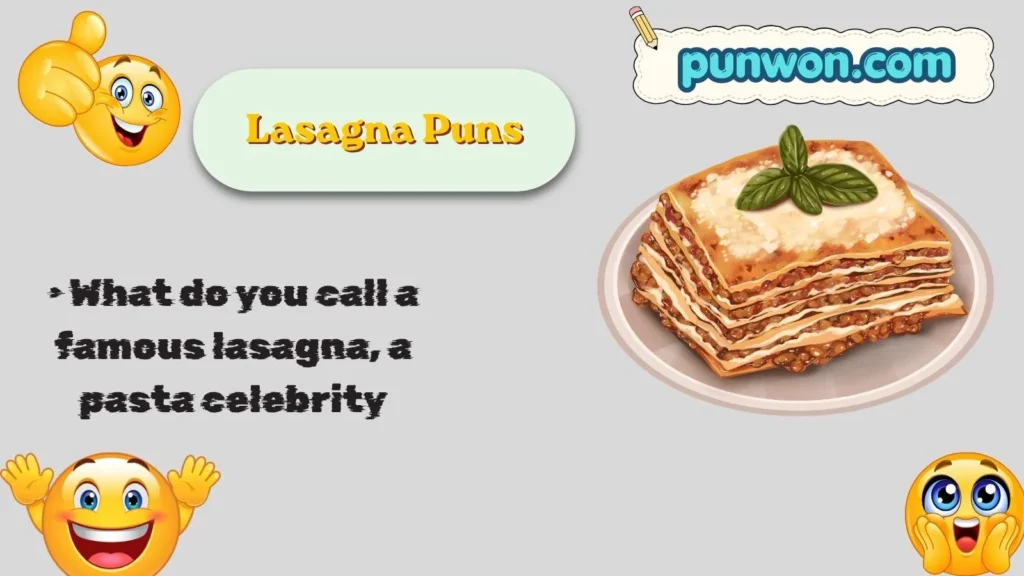 Lasagna Puns