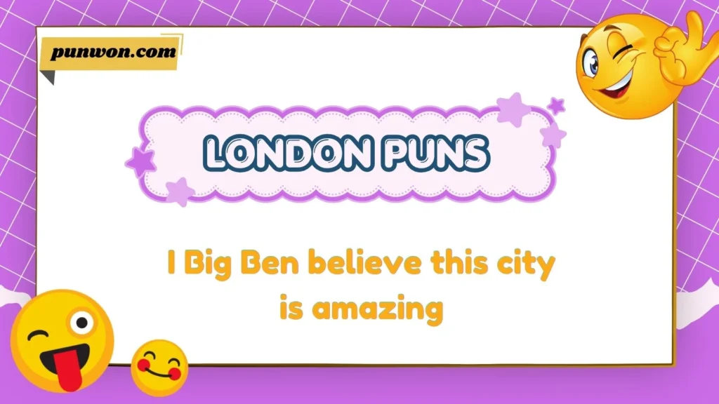 london puns