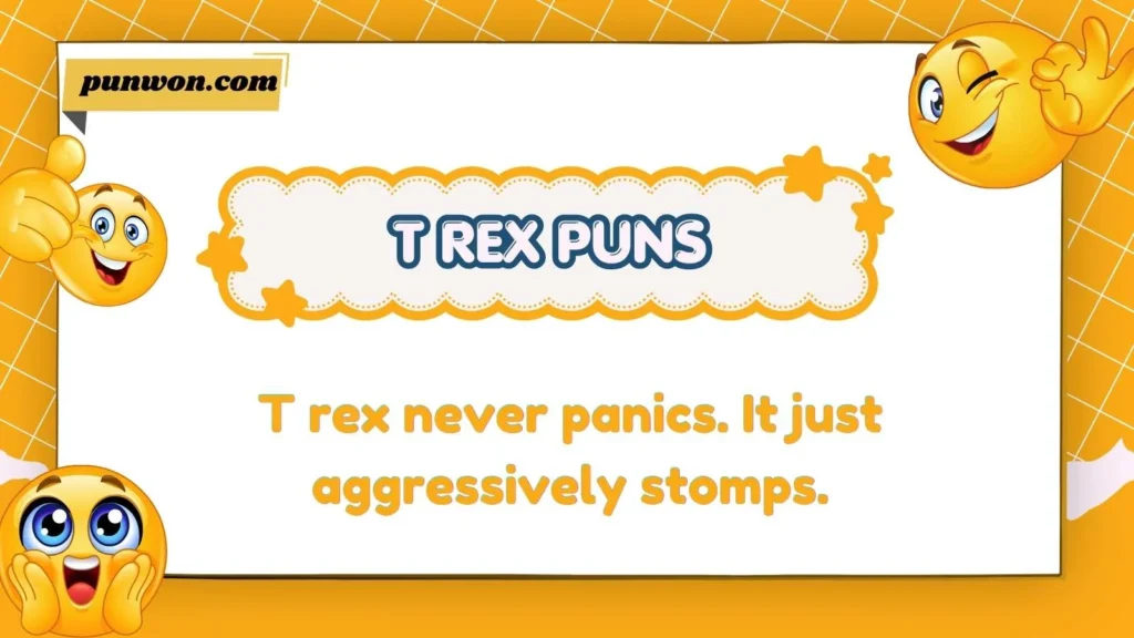 t rex puns