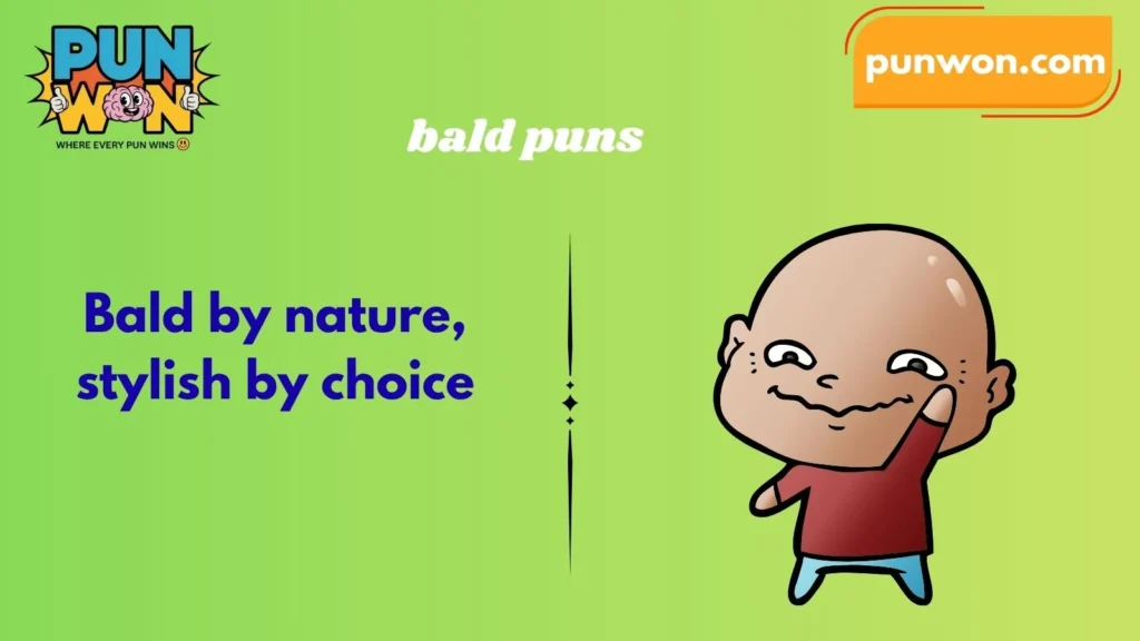 bald puns