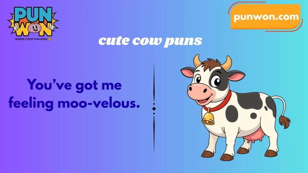 cute cow puns