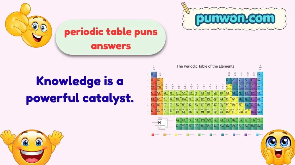 periodic table puns answers