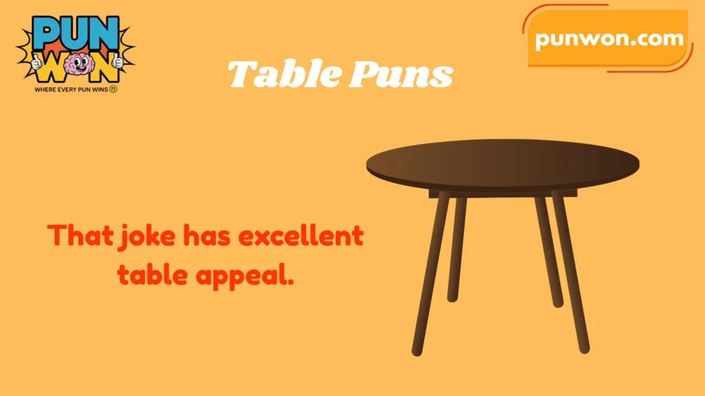 Table Puns